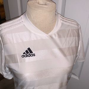 Adidas white dry shirt